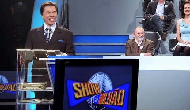 Silvio Santos no "Show do Milhão" (Foto: Divulgação/SBT)
