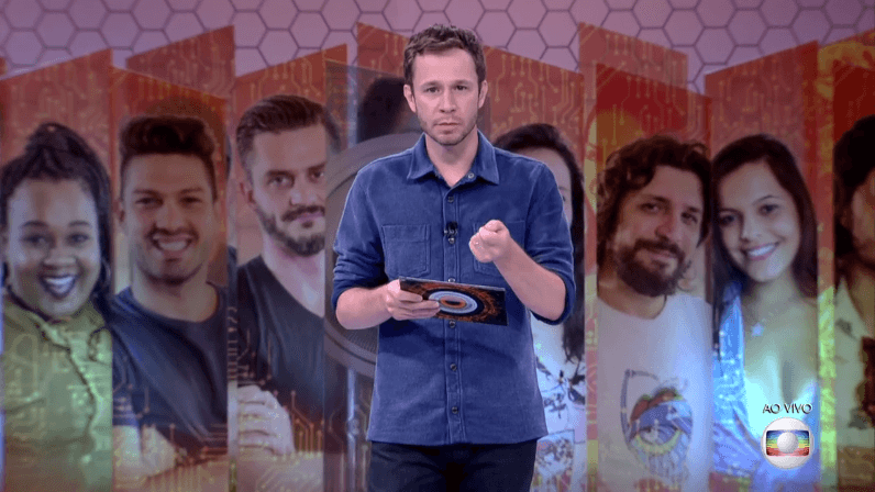 Tiago Leifert apresenta o "BBBB17" (Foto: Reprodução/Globo)