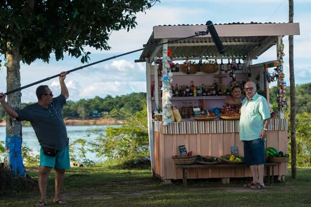 Tonico Pereira (Abel) nas gravações da novela "A Força do Querer" (Foto: Globo/Estevam Avellar)