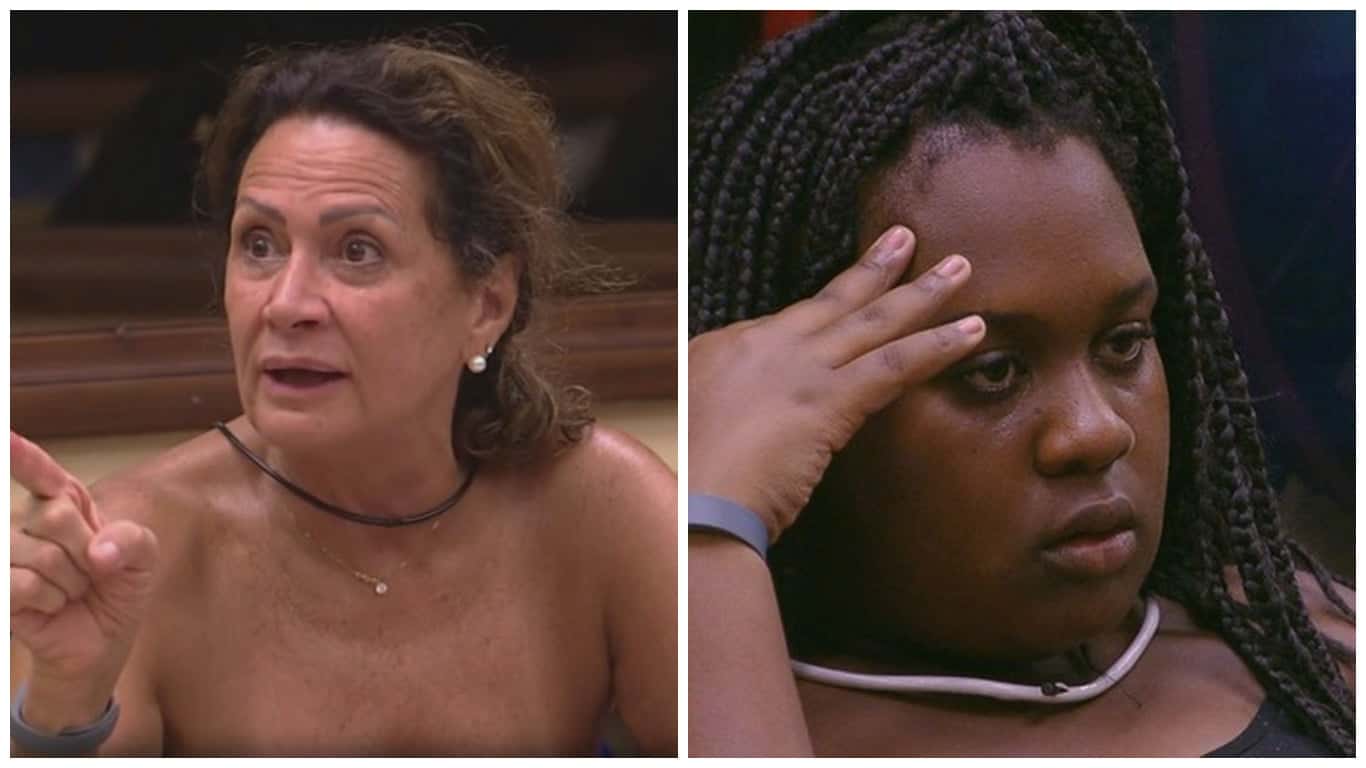 Roberta votou em Ieda e ela descobriu (Foto montagem: TV FOCO)