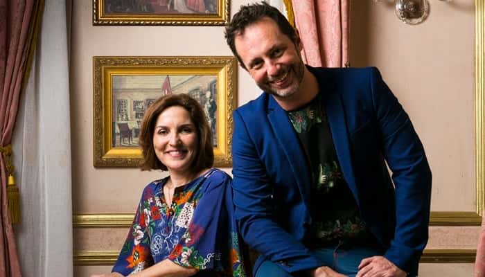 Thereza Falcão e Alessandro Marson (Foto: Globo/Raquel Cunha)