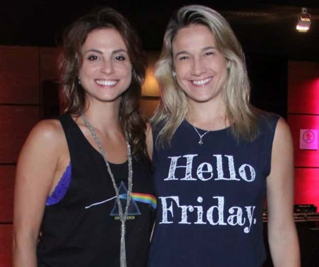 Fernanda Gentil e namorada (Foto: Reprodução)