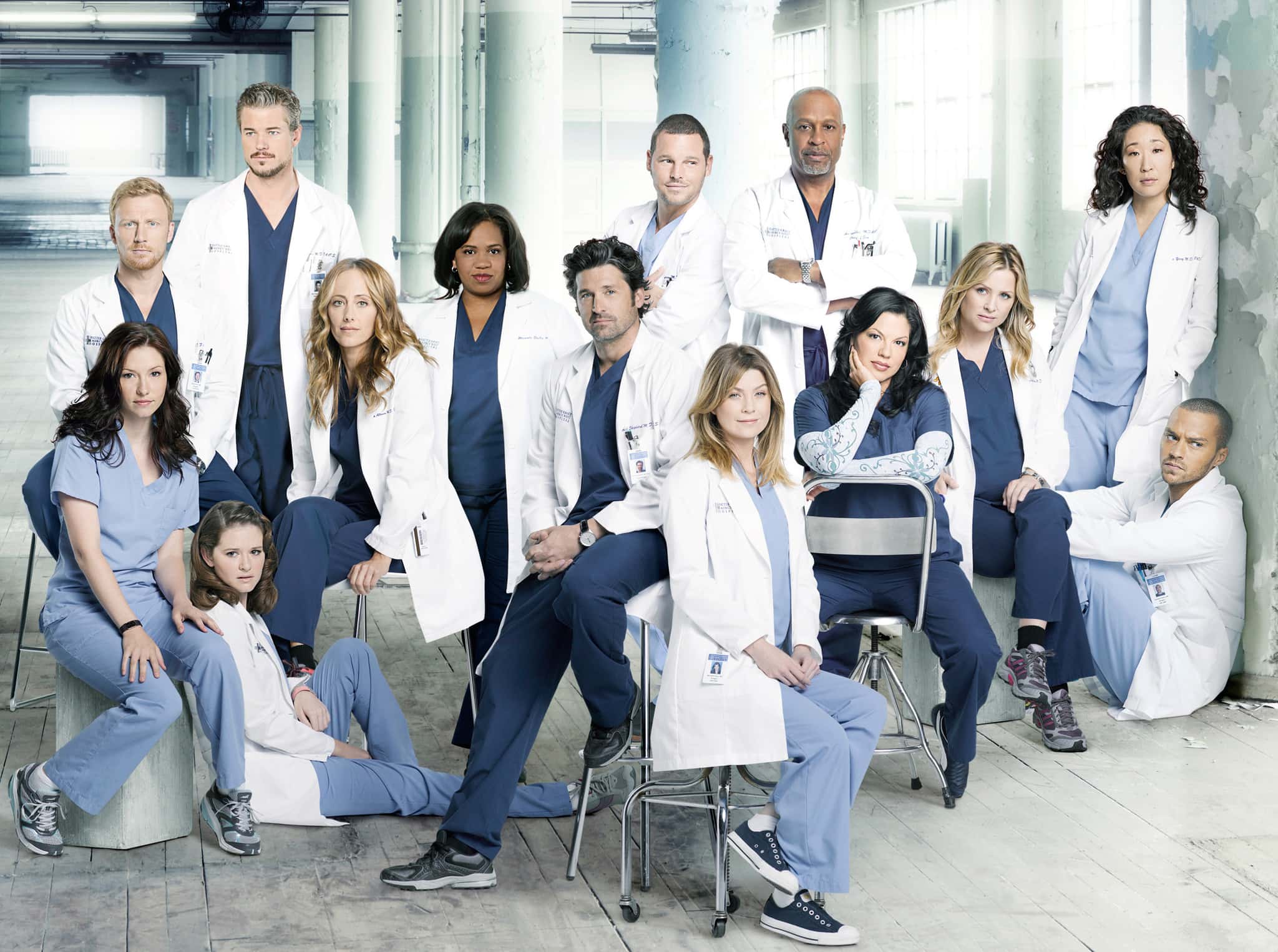 Elenco de "Grey's Anatomy" (Foto: ABC/BOB D'AMICO)