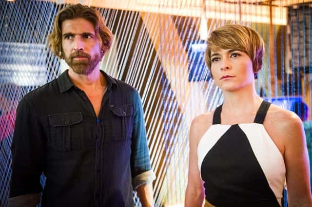 Pedro (Reynaldo Gianecchini) e Helô (Claudia Abreu) (Foto: Globo/João Miguel Júnior)