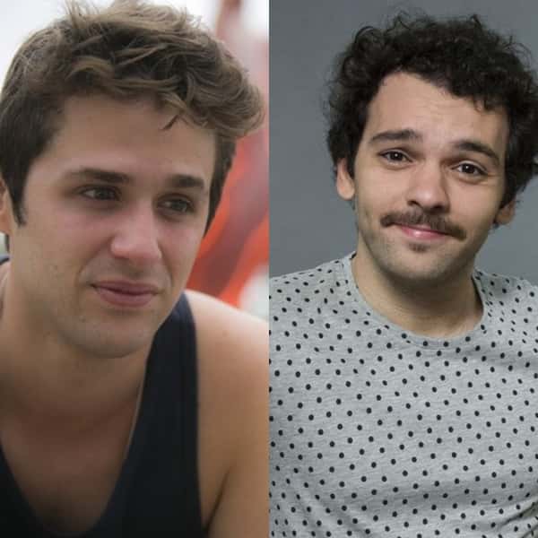 Gledson e Wesley se entregam ao ar. (Foto: Montagem/Internet)