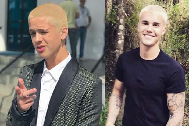 João Guilherme é comparado a Justin Bieber. (Foto: Reprodução/Instagram)