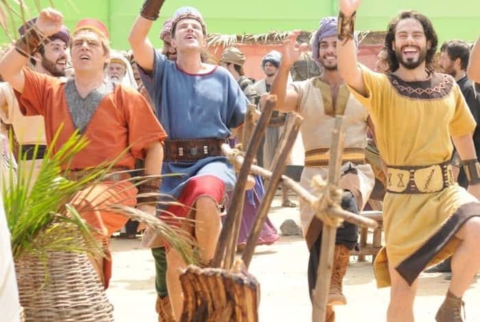 A novela "O Rico e Lázaro". (Foto: Divulgação/RecordTV)