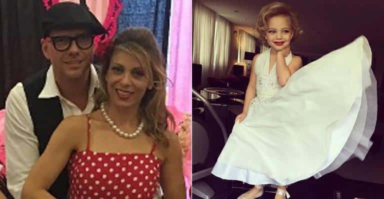 Os internautas acharam a fantasia um pouco adulta para a pequena (Foto: Reprodução)