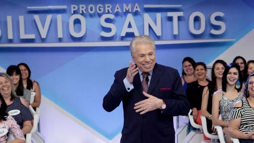 Silvio com os cabelos grisalhos. (Foto: Lourival Ribeiro/SBT)