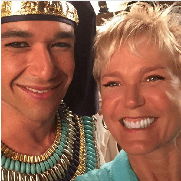 Sérgio Marone e a apresentadora Xuxa. (Foto: Divulgação)