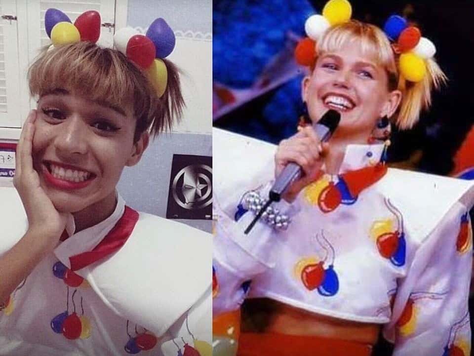 Drag queen inspirada em Xuxa Meneghel (Fotos: Reprodução/Instagram/Divulgação)