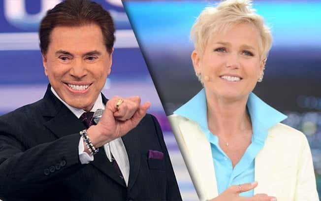Os apresentadores Silvio Santos e Xuxa Meneghel (Foto: Montagem)