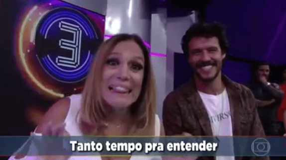 Susana Vieira no "Domingão" (Foto: Reprodução)