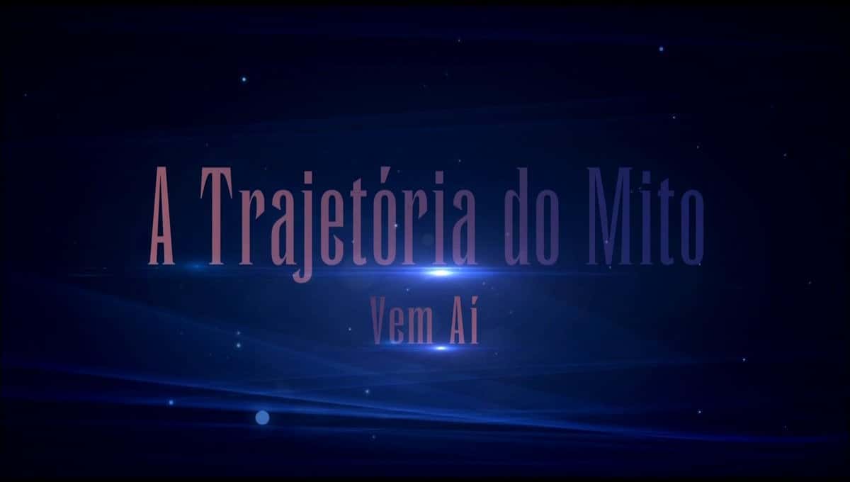 SBT anuncia "A Trajetória do Mito" em chamadas na programação (Foto: Reprodução/SBT)