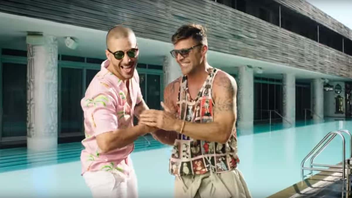 Maluma e Ricky Martin (Foto: Reprodução)