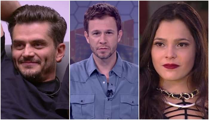 Marcos, Leifert e Emilly terminaram como protagonistas do "BBB17" (Foto: Montagem/TV Foco)