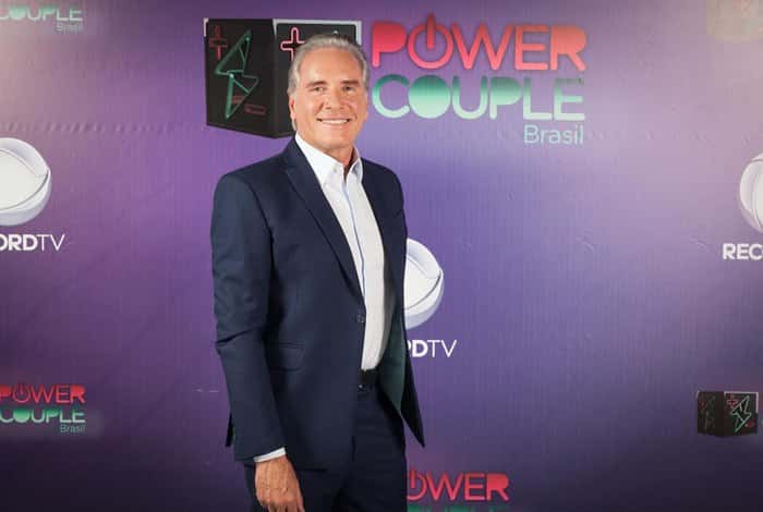 Roberto Justus no "Power Couple" (Foto: Divulgação)