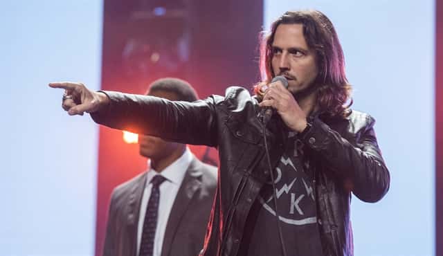 Gui (Vladimir Brichta) em cena de 'Rock Story' (Foto: Globo/Estevam Avellar)