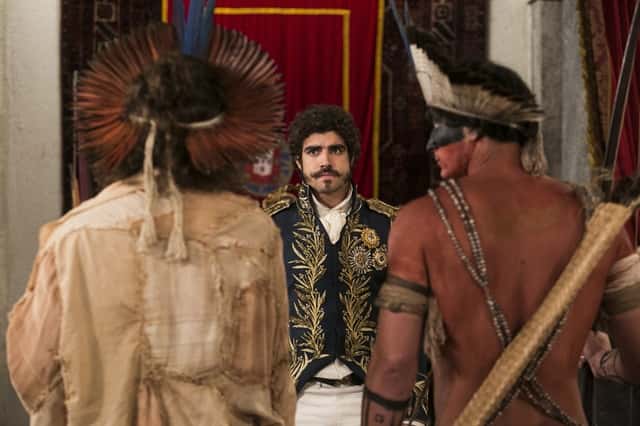 Pedro (Caio Castro) em cena de 'Novo Mundo' (Foto: Globo/Raquel Cunha)