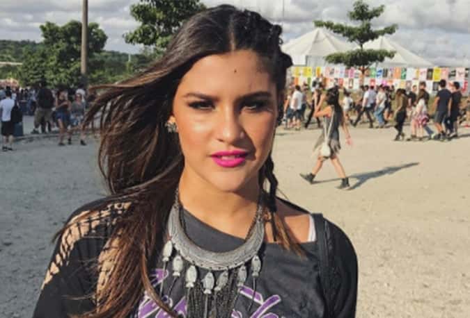 Giulia no Lollapalooza (Foto: Divulgação)