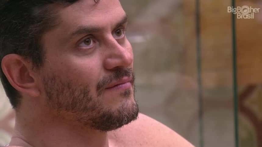 Marcos no "BBB17" ((Foto: Reprodução)