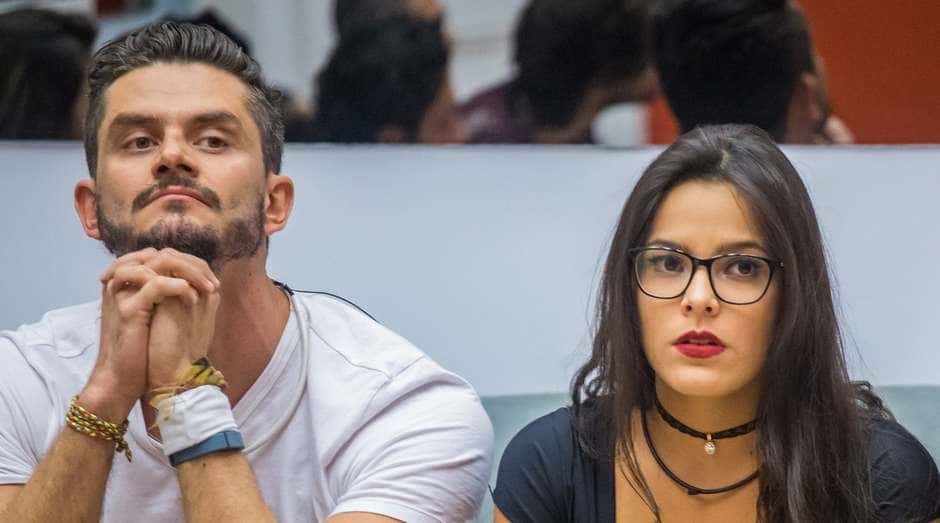Marcos e Emilly no "BBB 17" (Foto: Divulgação)