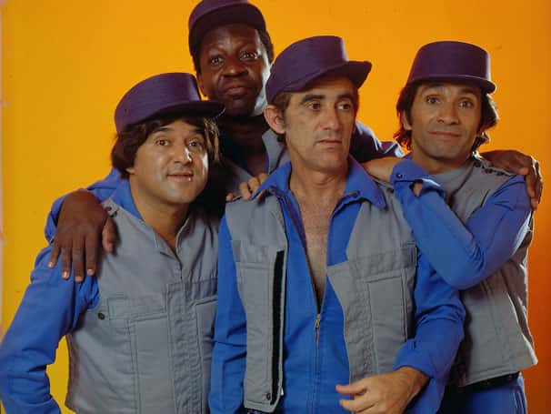 O elenco original dos "Trapalhões" (Foto: Divulgação)