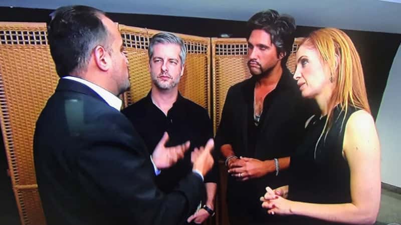 Victor apareceu no "Fantastico" (Foto reprodução)