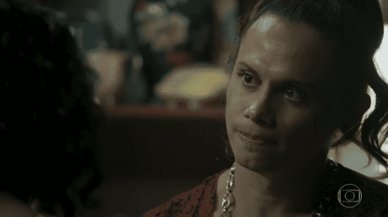 Nonato (Silvero Pereira) em cena de "A Força do Querer" (Foto: Reprodução/Globo)