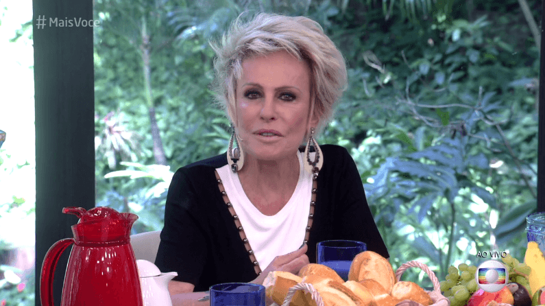Ana Maria Braga no "Mais Você" (Foto: Reprodução/Globo)