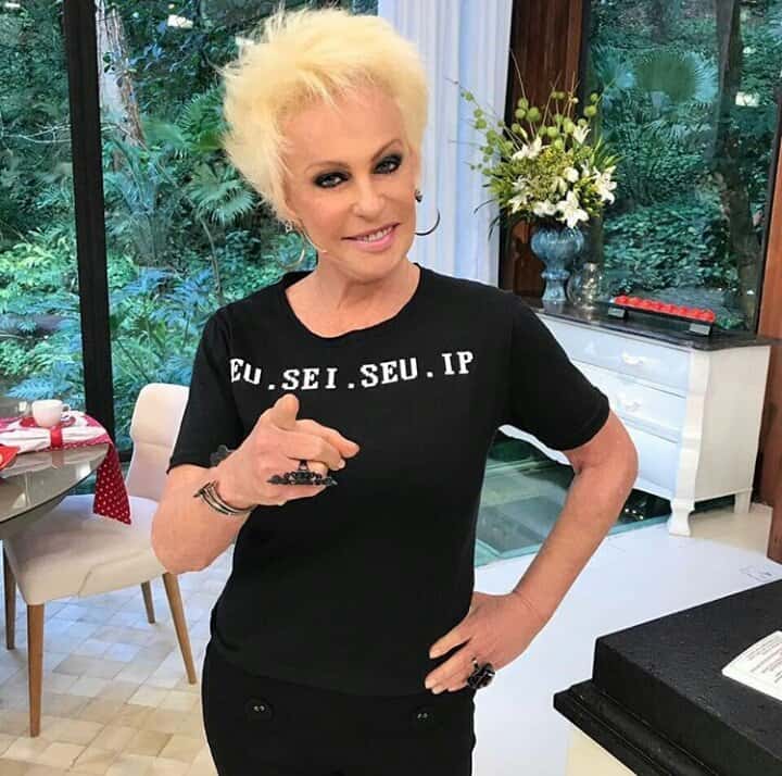 Apresentadora Ana Maria Braga entra para mundo dos memes (Foto: Reprodução/Twitter)