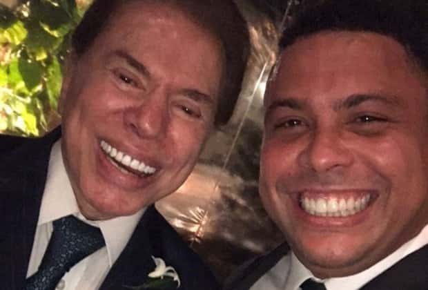Ronaldo tieta Silvio Santos. (Foto: Reprodução/Instagram)