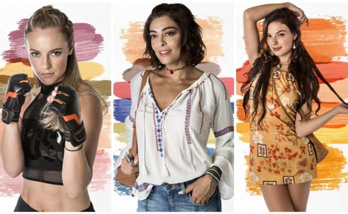 As protagonistas de "A Força do Querer". (Foto: Divulgação/Globo)