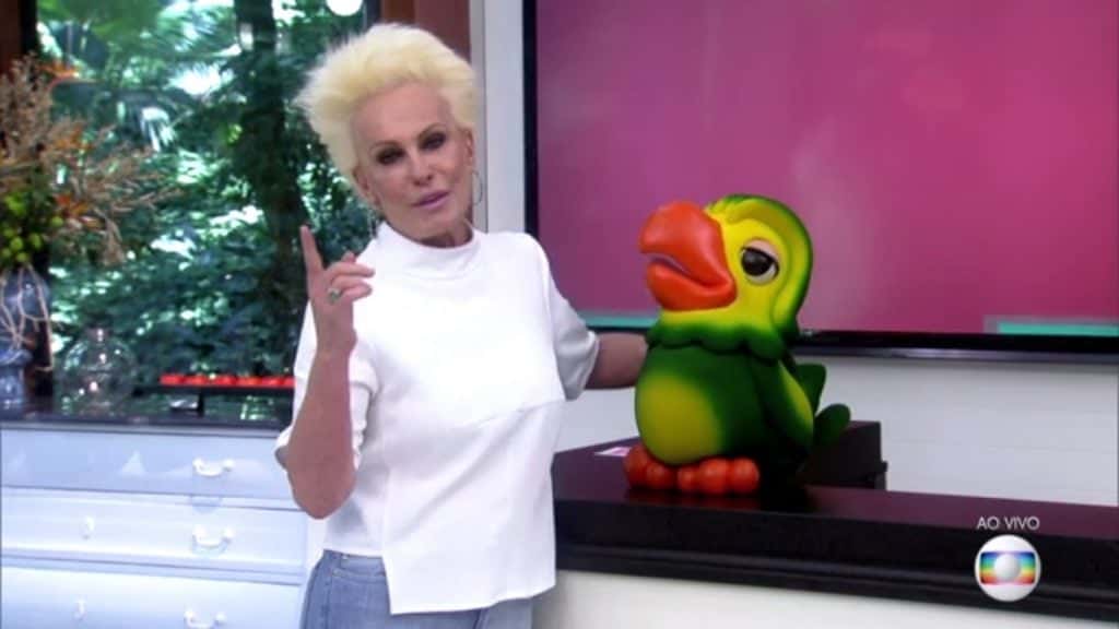Ana Maria Braga em mais uma gafe (Foto: Reprodução/MaisVocê/Globo)