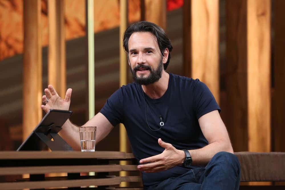 Rodrigo Santoro no 'Conversa com Bial' (Foto: Carol Caminha/Gshow)