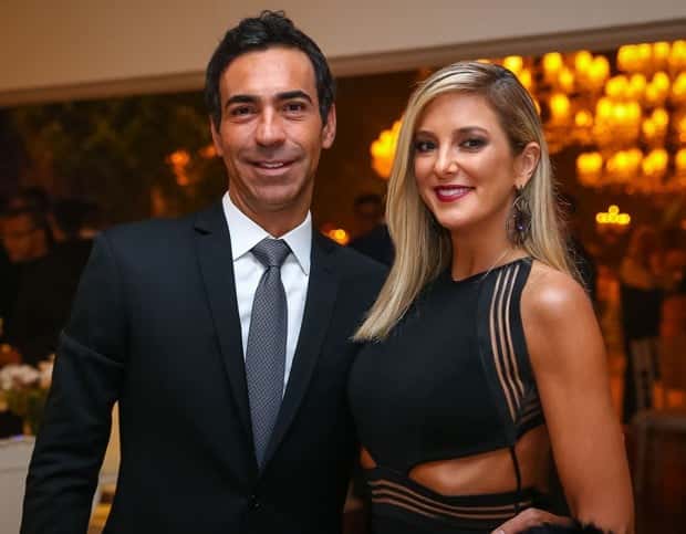 César Tralli e Ticiane Pinheiro (Foto: Raphael Castello/AgNews)
