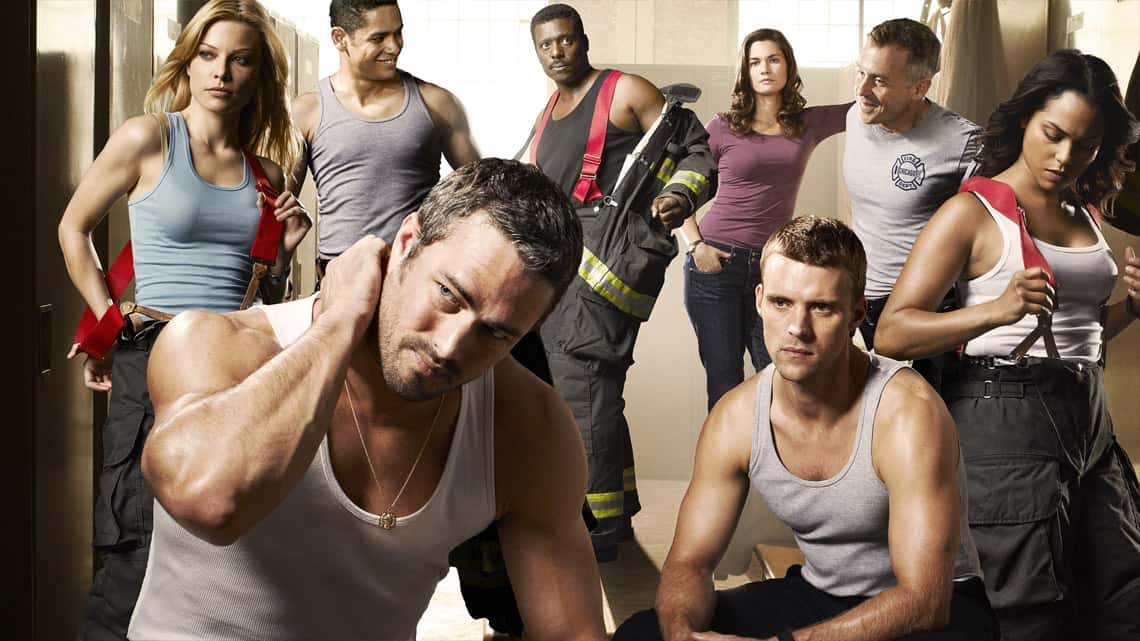 Poster de anúncio de Chicago Fire (Foto: Divulgação/NBC)