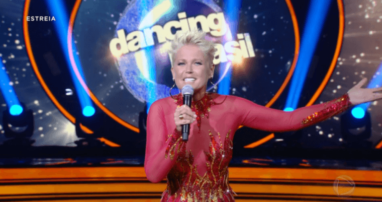 Xuxa no "Dancing Brasil" na Record (Foto: Reprodução/Record TV)