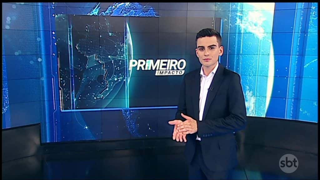 Dudu Camargo desmente briga com Marcão. (Foto: Reprodução/SBT)