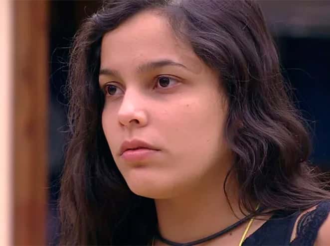 Emilly no "BBB 17" (Foto: Reprodução)