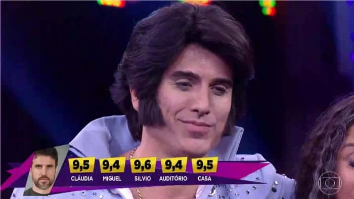 Eriberto Leão foi Elvis Presley (Foto reprodução)