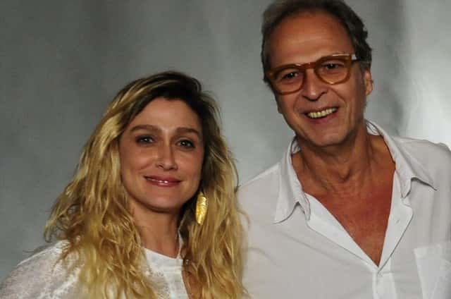 A diretora e o autor. (Foto: Estevam Avellar/TV Globo)