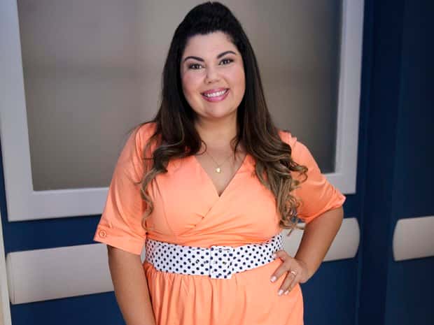 A atriz Fabiana. (Foto: Facebook/Reprodução)