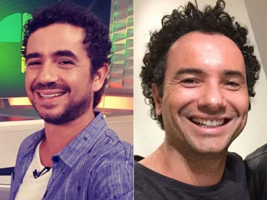 Felipe brincou com a semelhança com amigo (Foto: Reprodução)