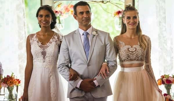 Joana (Aline Dias), Ricardo (Marcos Pasquim) e Bárbara (Barbara França) (Foto: Globo/João Miguel Júnior)