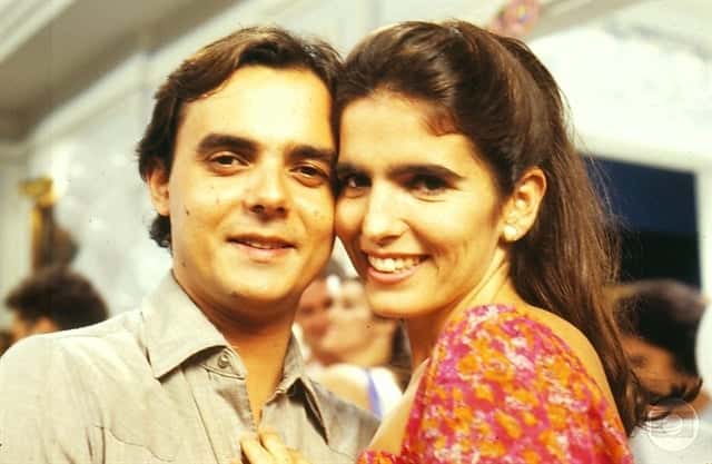 Cássio Gabus Mendes e Malu Mader (Foto: Globo/Divulgação)