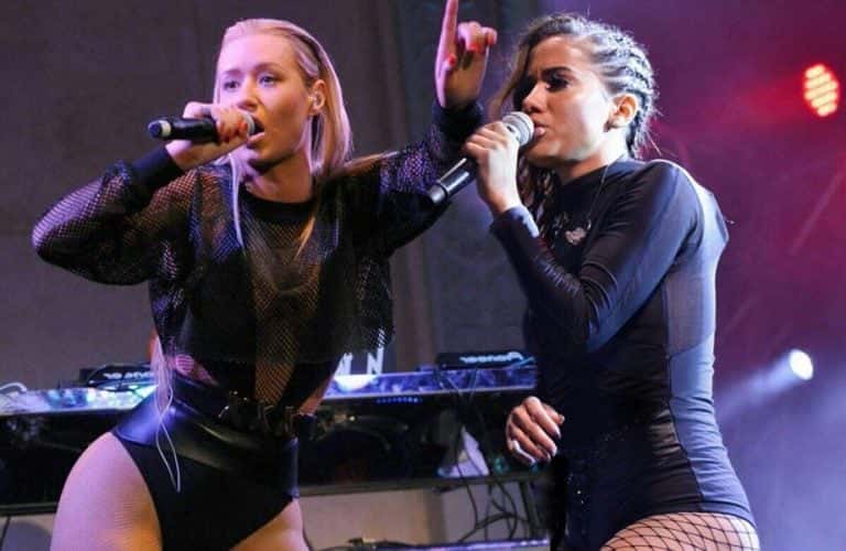 Iggy Azalea com Anitta (Foto: Divulgação)