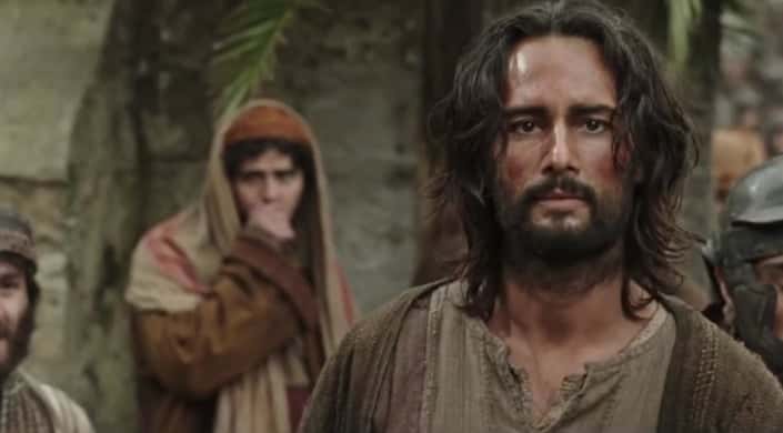 Santoro interpreta Jesus Cristo no filme "Ben-Hur". (Foto: Divulgação)