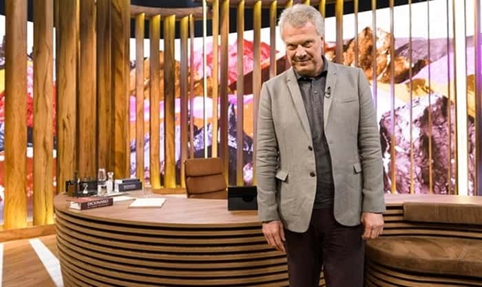 Pedro Bial no seu programa. (Foto: TV Globo/Ramón Vasconcelos)