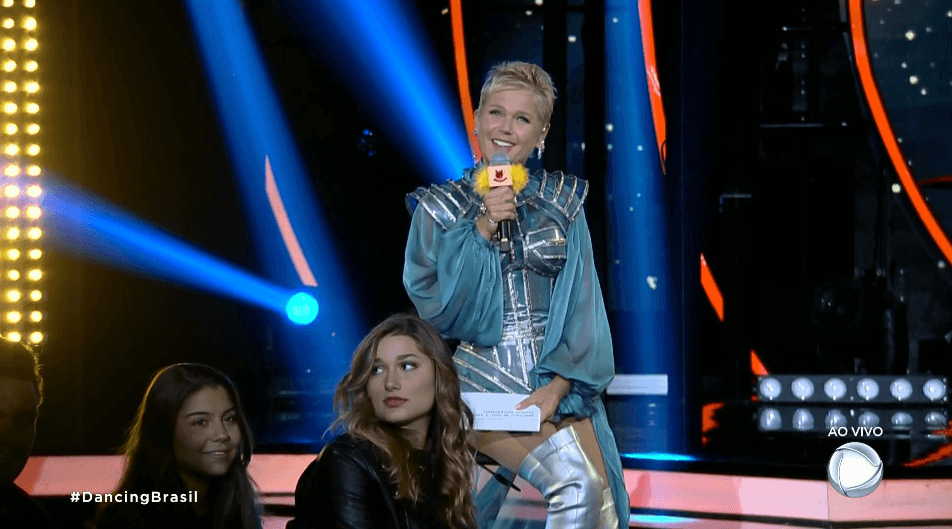 Sasha participa do "Dancing Brasil". (Foto: Reprodução/Record)